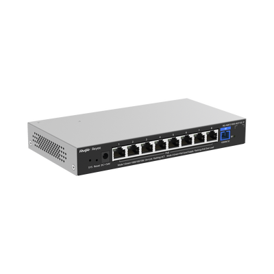 e-Lighten ONU / Switch PoE+ Hibrido, Capa 2 con un Puerto PON 1G SC/UPC y 8 Puertos Ethernet PoE+ 1G hasta 120 Watts y 100 Clientes e-Lighten ONU / Switch PoE+ Hibrido, Capa 2 con un Puerto PON 1G SC/UPC y 8 Puertos Ethernet PoE+ 1G hasta 120 Watts y 100 Clientes