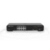 Switch Administrable PoE Capa 2, con 8 puertos Gigabit PoE 802.3af/at + 2 SFP para fibra 1Gb, gestión gratuita desde la nube, 125w