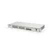 Switch Administrable Capa 2+ Plus, con 24 puertos Gigabit, 4 puertos SFP+ para fibra 10Gb, gestión gratuita desde la nube.