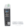 Switch Industrial PoE hasta , Ideal para temperaturas Extremas y protección contra descargas, 1 x PoE++ Port, 3 x PoE+ Ports, and 2 x SFP Uplink Ports