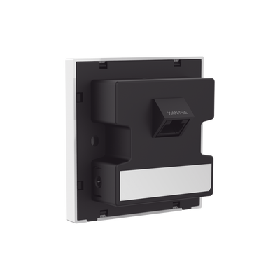 Punto de Acceso Mesh Wi-Fi 6 para interior en pared, hasta 512 usuarios ideal para Hotelería, discreto incrustado en pared.
