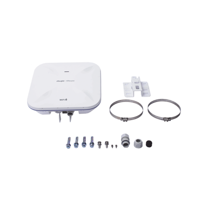 Punto de Acceso Mesh Wi-Fi 6 Industrial para Exterior / 360° / Filtros Anti Interferencia y Auto Optimización con IA