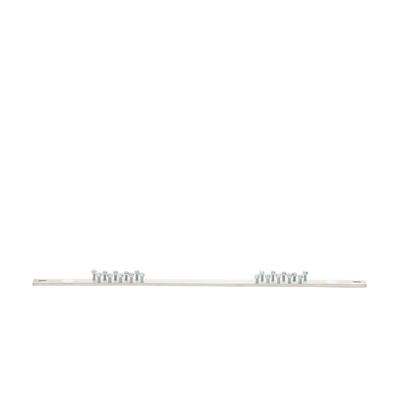 Barra de Conexión a Tierra, Para Rack de 19", Con 20 Orificios Para Conexión Rápida de Equipos, Incluye 20 Tornillos # 12-24 x 1/2" Instalados Barra de Conexión a Tierra, Para Rack de 19", Con 20 Orificios Para Conexión Rápida de Equipos, Incluye 20 Tornillos # 12-24 x 1/2" Instalados