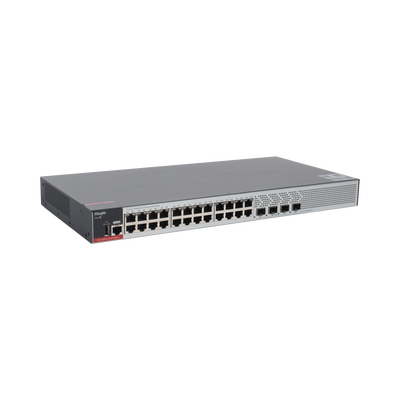 Switch Empresarial, Administrable L2+, 24 Puertos Gigabit y 4 Puertos Uplink SFP 2.5G