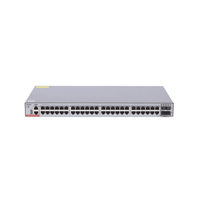 Switch Administrable Capa 3 con 48 puertos Gigabit + 4 SFP+ para fibra 10Gb, gestión gratuita desde la nube. Switch Administrable Capa 3 con 48 puertos Gigabit + 4 SFP+ para fibra 10Gb, gestión gratuita desde la nube.