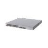 Switch Administrable Capa 3 PoE con 24 puertos Gigabit 802.3af/at + 4 SFP+ para fibra 10Gb, hasta 740 watts, gestión gratuita desde la nube.