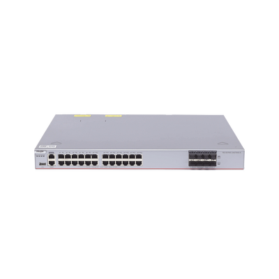 Switch Core Administrable Capa 3 con 24 puertos Gigabit + 8 SFP+ para fibra 10Gb, gestión gratuita desde la nube. Switch Core Administrable Capa 3 con 24 puertos Gigabit + 8 SFP+ para fibra 10Gb, gestión gratuita desde la nube.