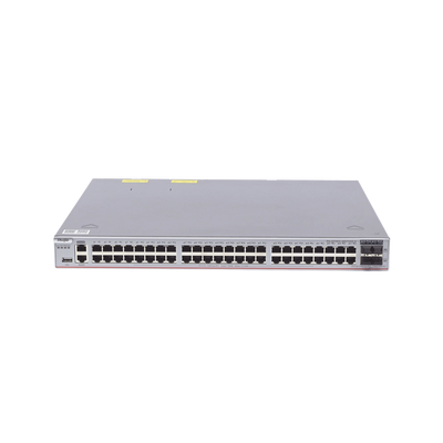 Switch Core Administrable Capa 3 con 48 puertos Gigabit + 4 SFP+ para fibra 10Gb, gestión gratuita desde la nube. Switch Core Administrable Capa 3 con 48 puertos Gigabit + 4 SFP+ para fibra 10Gb, gestión gratuita desde la nube.