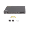 Switch distribución de fibra hasta 23 Tbps de Capacidad, 20 puertos SFP+ 10G, 4 Puertos SFP28 25G y 2 puertos QSFP+ 40G