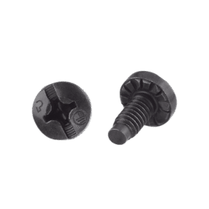 Tornillo de Unión a Tierra Con Formación de Rosca, #12-24 x 1/2, Color Negro, Bolsa de 100 Piezas Tornillo de Unión a Tierra Con Formación de Rosca, #12-24 x 1/2, Color Negro, Bolsa de 100 Piezas