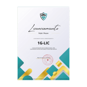 Licencia Perpetua para aumentar en 1Gb el análisis de trafico, Firewall modelo Z3200-S