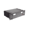 Fuente de poder 13.8Vcc, 35A, lineal regulada con circuito cargador de baterías, para instalación en rack