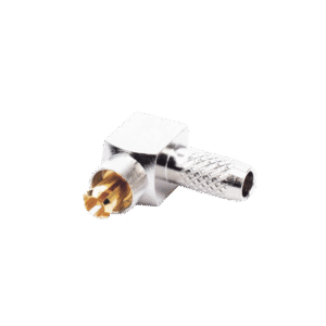 Conector MC Card Macho en A/R de anillo plegable para Cables RG-316/U, BELDEN 84316.