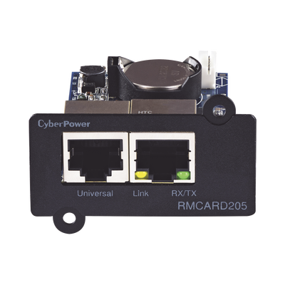 Tarjeta de Administración Remota para UPS CyberPower Modelos PR, OL y OR hasta 5 kVA y PDUs con Tarjeta de Expansión Tarjeta de Administración Remota para UPS CyberPower Modelos PR, OL y OR hasta 5 kVA y PDUs con Tarjeta de Expansión