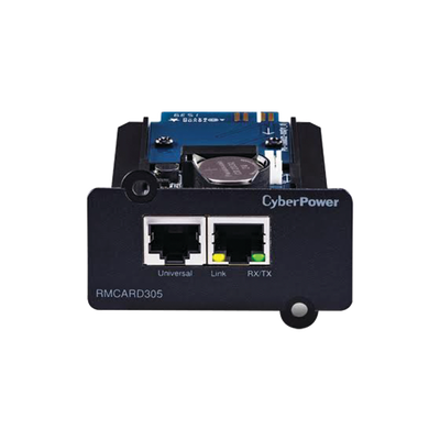 Tarjeta de Administración Remota, para UPS CyberPower Modelos OL de 6 a 10 kVA Tarjeta de Administración Remota, para UPS CyberPower Modelos OL de 6 a 10 kVA