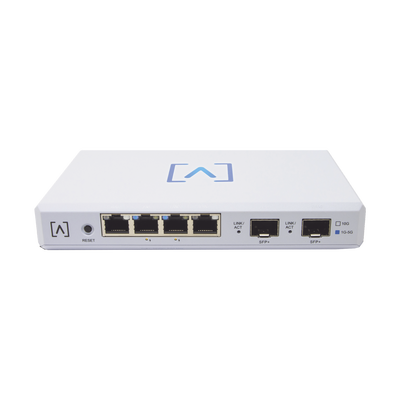 Router VPN / 4 puertos 10/100/1000/2500 Gbps (2 puertos PoE af/at) / 2 puertos SFP+ 10Gbps / Filtrado Avanzado DPI: Bloqueo de Contenido / Administración nube gratuita / Soporta UPnP