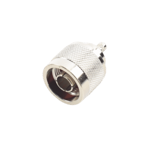 Conector N Macho Inverso de Anillo Plegable para cables RG-58/U, RG-142/U.