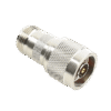 Adaptador en Línea, de Conector N Macho Inverso a N Hembra, Níquel/ Oro/ Teflón. Adaptador en Línea, de Conector N Macho Inverso a N Hembra, Níquel/ Oro/ Teflón.