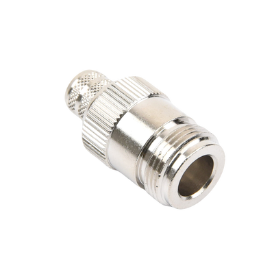 Conector N Hembra Inverso de Anillo Plegable para Cables 9913, RG-8/U, LMR-400, Grupo I, Níquel/ Oro/ Teflón. Conector N Hembra Inverso de Anillo Plegable para Cables 9913, RG-8/U, LMR-400, Grupo I, Níquel/ Oro/ Teflón.