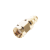 Conector SMA Macho Inverso de Anillo Plegable para Cables 9258, RG-8/X, LMR-240, Oro/Oro/Teflón.