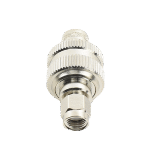 Conector SMA Macho Inverso de Anillo Plegable para RG-8/U, 9913, LMR-400, Níquel/ Oro/ Teflón.