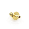 Conector SMA Hembra Inverso de Chasis en D Plano, Anillo Plegable para Cable RG-142/U, Oro/ Oro/ Teflón.