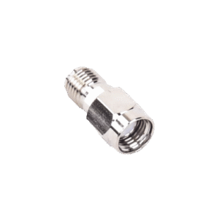 Adaptador en Línea de Conector SMA Macho Inverso a SMA Hembra, Níquel/ Oro/ Teflón. Adaptador en Línea de Conector SMA Macho Inverso a SMA Hembra, Níquel/ Oro/ Teflón.