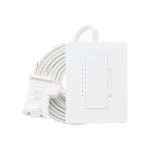 Adaptador dimmer de sobremesa plug-in para lámpara 120VCA/300W y 200W.