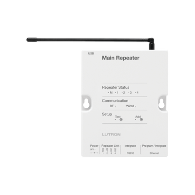 Controlador HUB principal para RadioRa2 LUTRON, soporta 100 dispositivos, 4 repetidores, programacion vía software PC. Alcance total del sistema 2 HUB 8 rep Controlador HUB principal para RadioRa2 LUTRON, soporta 100 dispositivos, 4 repetidores, programacion vía software PC. Alcance total del sistema 2 HUB 8 rep