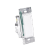 (RadioRa3) Apagador Sunnata color blanco mate para linea Radio Ra3, 8A de iluminación, 5.8A Motor