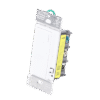 (RadioRa3) Apagador Sunnata color blanco para linea Radio Ra3, 8A de iluminacion, 5.8A Motor
