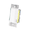 (RadioRa3) Atenuador táctil SUNNATA Dimmer PRO color blanco mate para linea Radio Ra3, el cable neutro es opcional 250W LED / CFL