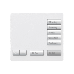 Teclado seetouch, sobre mesa 5 botones, Botonera Retroiluminada / programe escenas diferentes en cada botón. Teclado seetouch, sobre mesa 5 botones, Botonera Retroiluminada / programe escenas diferentes en cada botón.