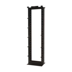 Rack de Dos Postes Estándar de 19", Numerado, Fabricado en Aluminio y 45 Unidades de Rack, Profundidad de 457mm, Color Negro Rack de Dos Postes Estándar de 19", Numerado, Fabricado en Aluminio y 45 Unidades de Rack, Profundidad de 457mm, Color Negro