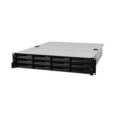 Servidor NAS para rack de 12 bahías / Expandible a 36 bahías / Hasta 432 TB