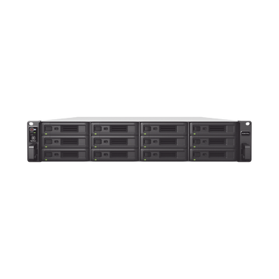 Servidor NAS para rack de 12 bahías / Expandible a 36 bahías / Hasta 432 TB / Doble fuente de poder Servidor NAS para rack de 12 bahías / Expandible a 36 bahías / Hasta 432 TB / Doble fuente de poder