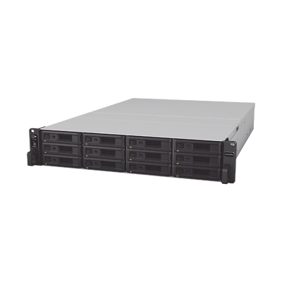 Servidor NAS para rack de 12 bahías / Expandible a 36 bahías / Hasta 432 TB / Doble fuente de poder Servidor NAS para rack de 12 bahías / Expandible a 36 bahías / Hasta 432 TB / Doble fuente de poder