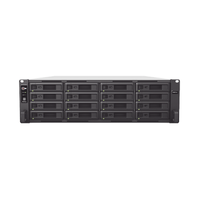 Servidor NAS para Rack (3 U) de 16 Bahías (Expandible a 40 Bahías) / Hasta 720 TB / 16GB RAM / Servicio Nube Gratis (P2P) / Administración Remota y Respaldo Programado