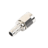 Conector SMA Macho de anillo plegable para cable RG-58/U, Niquel / Oro / Teflón.