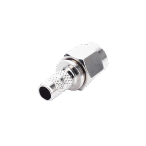 Conector SMA Macho de anillo plegable para Cable RG-142/U.