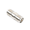 Adaptador en Línea tipo Barril, de Conector SMA Hembra a SMA Hembra, Níquel/ Oro/ Teflón.