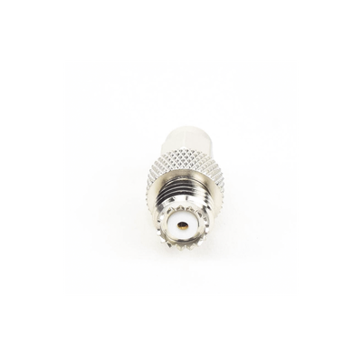 Adaptador en Línea, de Conector SMA Macho a Mini-UHF Hembra, Níquel/ Oro/ Teflón.Au/Teflón.