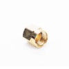 Conector SMA Macho para cable Semi-Rígido de 0.085" de Diámetro, Oro/ Oro/ Teflón.