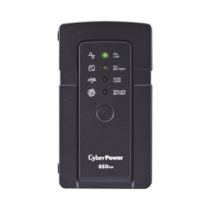 UPS de 650 VA/400 W, Topología Standby, Compacto, Entrada 120 Vca NEMA 5-15P, Con 3 Tomas Respaldo/Protección y 3 Tomas Solo Protección NEMA 5-15R