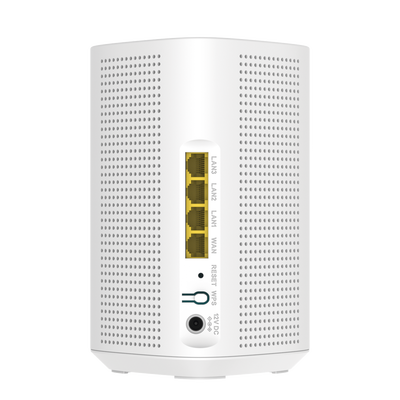 Router Home Mesh RV22 Ideal para Soluciones Residenciales / Doble Banda (2.4 y 5 GHz) / Wi-Fi 6 / Capacidad de: 2.5 Gbps (5 GHz), 600 Mbps (2.4 GHz) / Gestión vía Software para Administrador y Usuario Final desde la nube cnMaestro