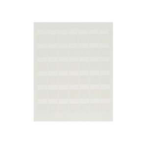 Hojas con 2500 Etiquetas Auto-laminadas para Impresora Láser/Inyección de Tinta, para Cables de 2 a 4.1 mm de Diámetro (18 - 14 AWG) Hojas con 2500 Etiquetas Auto-laminadas para Impresora Láser/Inyección de Tinta, para Cables de 2 a 4.1 mm de Diámetro (18 - 14 AWG)