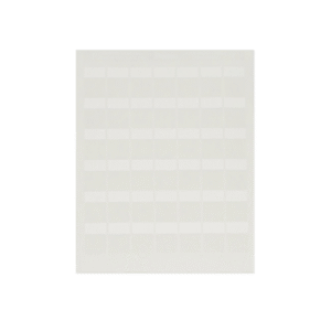 Paquete de Hojas con 2500 Etiquetas de Identificación Auto-laminadas para Impresora Láser/Inyección de Tinta, para Cables de 4.1 a 8.1 mm de Diámetro (10 - 6 AWG), Color Blanco Paquete de Hojas con 2500 Etiquetas de Identificación Auto-laminadas para Impresora Láser/Inyección de Tinta, para Cables de 4.1 a 8.1 mm de Diámetro (10 - 6 AWG), Color Blanco