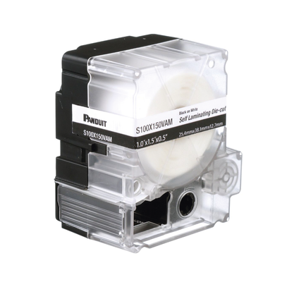 Casete de 125 Etiquetas Autolaminadas para cables 8-4 AWG 1 X 2.25" Casete de 125 Etiquetas Autolaminadas para cables 8-4 AWG 1 X 2.25"