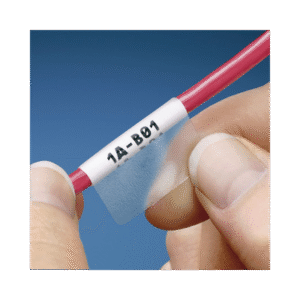 Hojas con 1000 Etiquetas Auto-laminadas para Impresora Láser/Inyección de Tinta, para Cables de 6.1 a 12.2 mm de Diámetro (8 - 4 AWG)