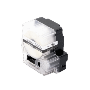 Casete de 45 Etiquetas Autolaminadas de 25.4 x 165.1 mm, para Cables de 4 a 8.1 mm de Diámetro, Área de Impresión Color Blanco Casete de 45 Etiquetas Autolaminadas de 25.4 x 165.1 mm, para Cables de 4 a 8.1 mm de Diámetro, Área de Impresión Color Blanco